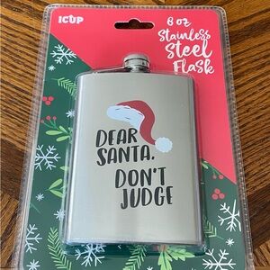 Stainless Steel Holiday Flask